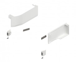 BLUM 23K8000 Aventos HK Top krytky pro S-D, bílá