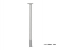 MILADESIGN Rohová noha ST501/955 pro hlavici stříbrná