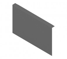 BLUM ZC7A0U0C Ambia-line adaptér pro dřevěná záda LBX/MVX C orion šedá OG-M