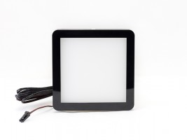 LED bodovka CIRAT 12V 3W bílá neutrální, černá
