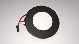 LED bodovka BAILEN 12V 3W bílá studená, černá