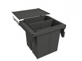 GOLLINUCCI Sorter 580 EVO 600mm včetně výsuvů a víka 2x40l antracit