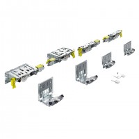 HETTICH 9278793 TopLine XL posuvné dveře sada pro 4 křídla,17mm,32-40mm/100kg
