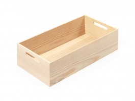 KES 009171 LiniQ krabička obdélník s úchyty 236x472mm světlý dub