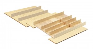 KES 009203 LiniQ příborník sada 580-935x472mm světlý dub