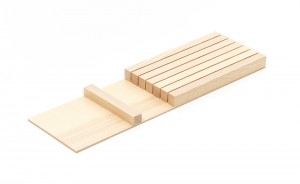 KES 009169 LiniQ držák nožů do příborníků 137x472mm světlý dub