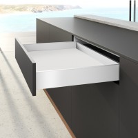 HETTICH sada AvanTech YOU zásuvka, 101/450mm, 30kg, Quadro, bílá, SiSy
