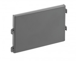 StrongMax příborník, přední/zadní díl, šířka 88mm, šedá