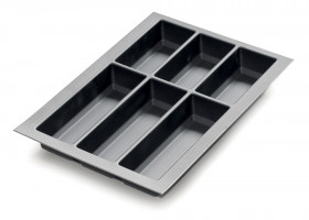 AGOFORM Příborník Classico Kristall softTouch 322x474mm černá