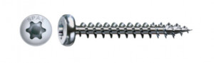 SPAX vrut 6x80 půlkulatá hlava TXS,W,4C,