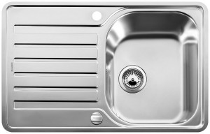 BLANCO 519059 Dřez Lantos 45 S-IF Compact s excentrem nerez kartáčovaná
