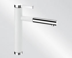 BLANCO 518441 Baterie Linee-S Silgranit-look bílá/chrom