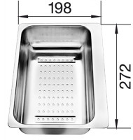BLANCO 217796 Příslušenství miska pro Metra 6 S nerez