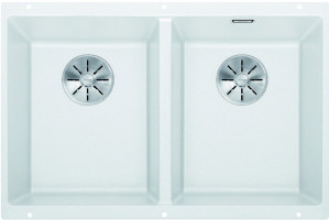 BLANCO 523578 Dřez Subline 350/350-U InFino manuál Silgranit PuraDur bílá