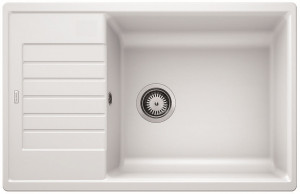 BLANCO 523277 Dřez Zia XL 6 S Compact bez excentru Silgranit PuraDur bílá