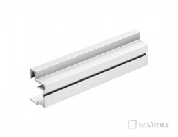 SEVROLL Faworyt II úchytová lišta 100mm 18mm bílá mat (vzorek lišty 276742)