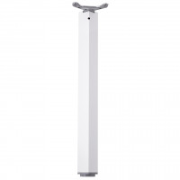 StrongLegs stolová noha TA001, 820R/80x80mm, bílá lesk