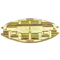 KNAPP K026 zásuvný spoj METAL (1 pár spojovací lamela 2xvrut 3x13mm 2x3x25mm)