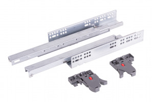 StrongRide synchro 2D skrytý celovýsuv, 550mm/35kg, bezúchytkové otevírání, push