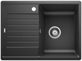 BLANCO 526009 Dřez Zia 45 S Compact bez excentru Silgranit PuraDur černá