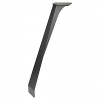 MILADESIGN ET N72110 zkosená stolová noha antracit 720mm