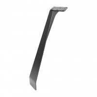 MILADESIGN ET N42080 zkosená stolová noha antracit 420mm