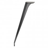 MILADESIGN ET N72026 zkosená stolová noha antracit 720mm