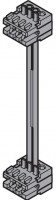 BLUM Z10K160S Servodrive, synchronizační kabel, 160 cm