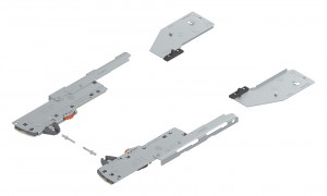 BLUM T60L9340 Legrabox, moduly TOB L1 pro dřezovou zásuvku, 350-600mm/20 kg