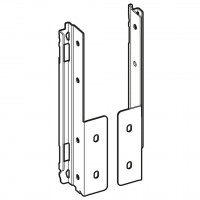 HETTICH 9257671 AvanTech YOU držák zad 187, pravá, stříbrná