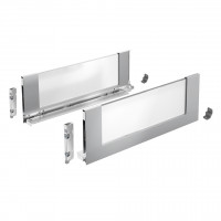HETTICH 9257179 AvanTech You sada držáků pro individuální materiál 187/650 stříb