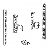 HETTICH 9257616 AvanTech YOU spojky čela vnitřní zásuvky 139, bok/čelo, bílá