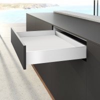HETTICH sada AvanTech YOU zásuvka, 101/400mm, 30kg, Quadro, bílá, SiSy