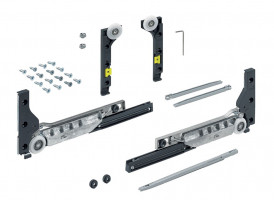 HETTICH 9201921 SlideLine M posuvné dveře sada pro 1 křídlo 10kg, s tlumením