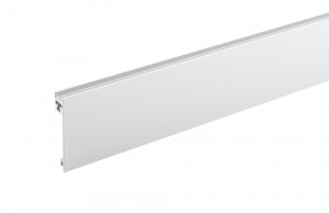 StrongMax 16/18 čelní profil 1100mm, skleněné čelo, vnitřní zásuvka, bílá