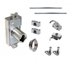 K-LEHMANN Komplet zámek trojcestný 700 1200 mm