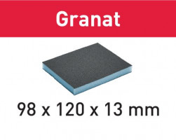 FESTOOL 201507 Brusná houba 98x120x13 800 GR/6 Granat