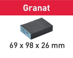 FESTOOL 201081 Brusná houba 69x98x26 60 GR/6 Granat