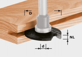 FESTOOL 491057 Kotoučová fréza HW D40x3