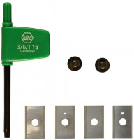 FESTOOL 491392 Výměnná břitová destička HW-WP 20x12x1,5 (4x)