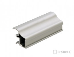 SEVROLL 02287 System 10 II úchytová lišta 10mm 2,7m stříbrná