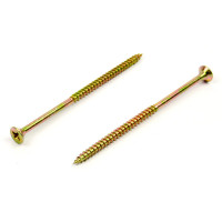 StrongFix Vrut PZ 6x150/70 zápustná hlava zinek žlutý PZ3, částečný závit