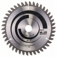 BOSCH 2608640503 Pilový kotouč Multi Material 160 x 20/16 x 2,4 mm; 42