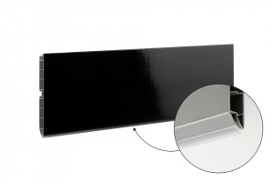 SCILM sokl 120mm 4m černá lesklá