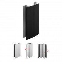 SCILM flexi spojka 120mm černá lesklá