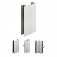 SCILM flexi spojka 120mm bílá lesklá