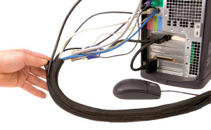 BACHMANN 930.910 kabelový organizér se suchým zipem 2m, 5,08cm