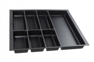 AGOFORM Příborník Classico Kristall SoftTouch černý pro StrongBox 60 (504x474mm)