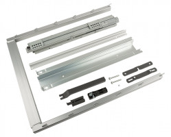 KES 005450 Dispensa Junior SLIM, rám, 640-728mm, stříbrná