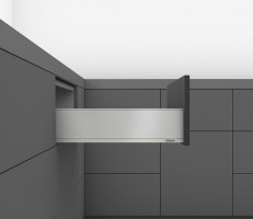K-BLUM Legrabox, zásuvka K 350mm/40kg, Tip-on, bílá, vrut